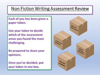 English Non-Fiction Writing Assessment