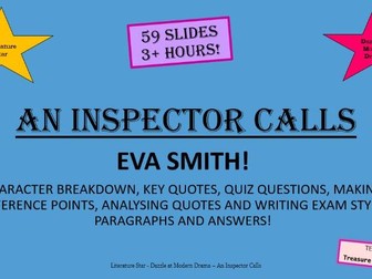 An Inspector Calls EVA SMITH 59 SLIDES