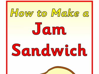 Literacy instructions Sandwich SEN