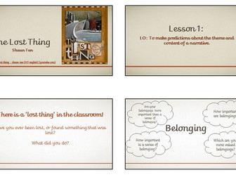 UKS2 English: The Lost Thing