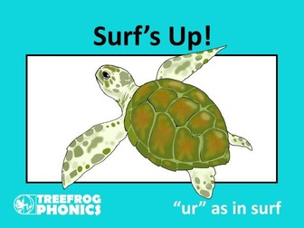 ur phoneme Surfs Up! phonics ebook