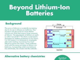 Lithium-ion batteries and beyond - Infographic