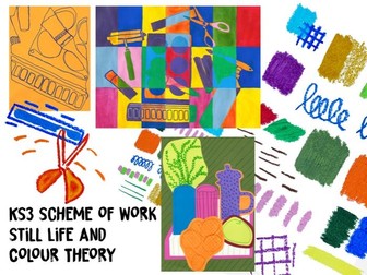 KS3 Still Life & Colour Theory Scheme of Work