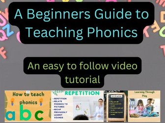 A Beginner's Guide to Teaching Phonics