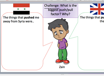 Mystery migration lesson with card sort REVAMP on Enrique Canchola lesson