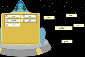 High Frequency Words - Interactive Word Matching Game - Literacy KS1/KS2