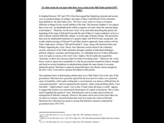 OCR History A-Level NEA coursework essay 38/40 A* example 2021