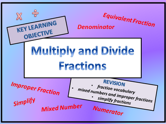 FRACTIONS : ADD - SUBTRACT- MULTIPLY - DIVIDE Bundle | Teaching Resources