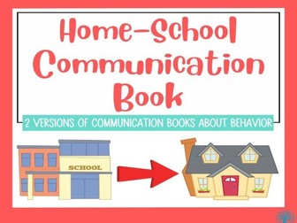 Home-school communication book