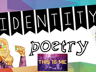 Poetry scheme Identity and Culture complete SOW KS3