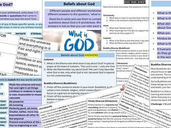 What is God? KS3 RS