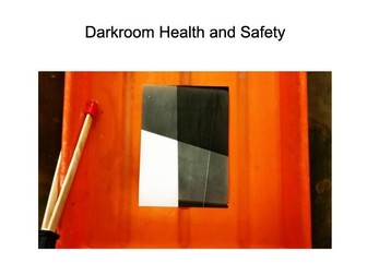 Darkroom Health and Safety Worksheet