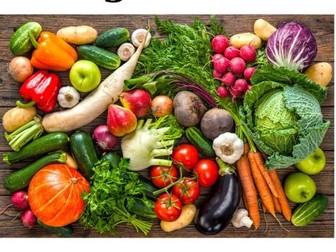My First Vegetables - Fun English Learning Workbook for Kids.