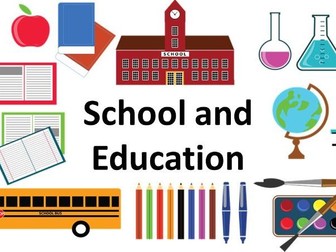 Education and School ESL Lesson Plan.