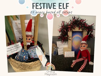 Festive Elf Oracy: 24 Days of Language
