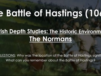 GCSE AQA - The Battle of Hastings 1066