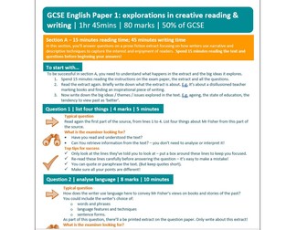 Definitive guide to AQA GCSE English Language Paper 1
