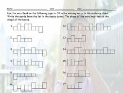Friendship Activities Word Shapes
