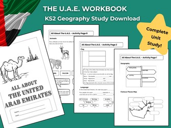 The U.A.E. KS2 Geography Activity | Workbook