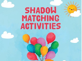 Shadow Matching Activities Book