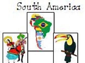 SOUTH AMERICA A RESEARCH PROJECT