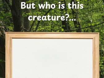 Design your Own Gruffalo/ Creature