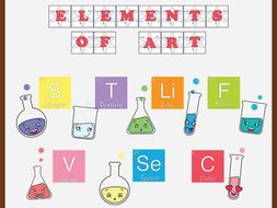 Elements of Art Bulletin Board