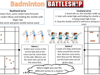 Badminton Battleships
