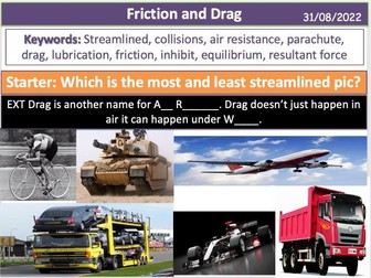Drag Forces and Friction
