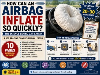 How Can an Airbag Inflate So Quickly? | KS2 Reading Comprehension | Science