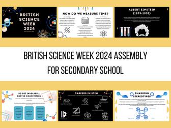 British Science Week 2024 Assembly