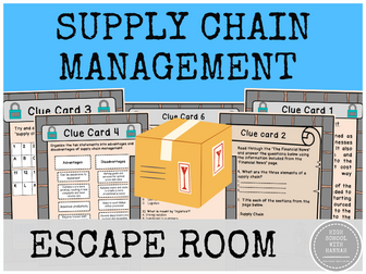 Supply Chain Management - Escape Room