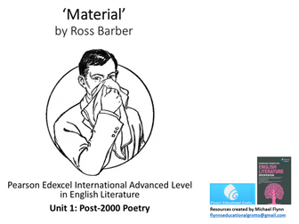 A Level Poetry: ‘Material’ by Ross Barber