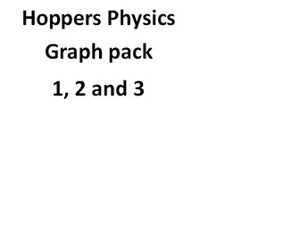 Hoppers Physics Graph pack bundle