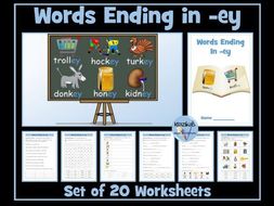 -ey words | Teaching Resources