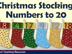 Christmas Stockings - Number to 20