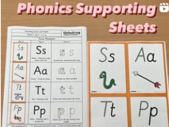 Unlocking Letters&Sounds Phonics Sheets