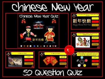 Chinese New Year 2024 Quiz
