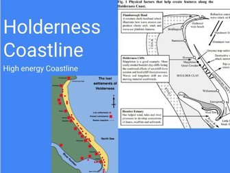 OCR A Level Geography Flamborough Head: Case study of a high energy coastline