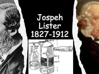 Joseph LISTER BACTERIOLOGY Sterilisation ANTISEPTIC SURGERY Homeschooling GCSE