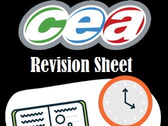 CCEA GCSE Set work summary