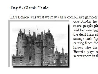 Scotland: Haunted castles