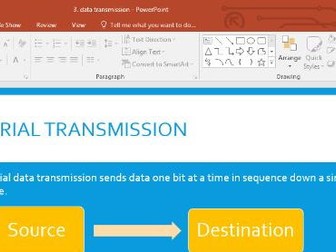 Unit 1 - Data Transmission (A-Level Computer Science)