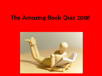 Amazing Book Quiz 2018!