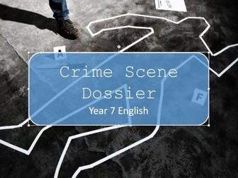 KS3 Non-Fiction Writing - Crime Scene