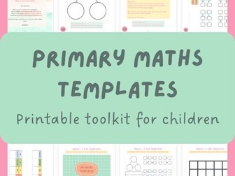 Maths templates (Primary)