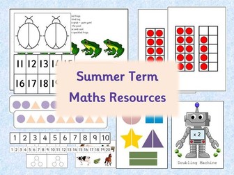 Maths Resource Pack - Summer Term EYFS