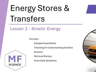 AQA GCSE Physics – Kinetic Energy | Complete Lesson