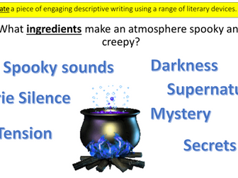 Creative Writing for KS3 or KS4 LA  (IGCSE )