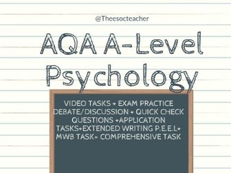 AQA Psychology the social learning theory